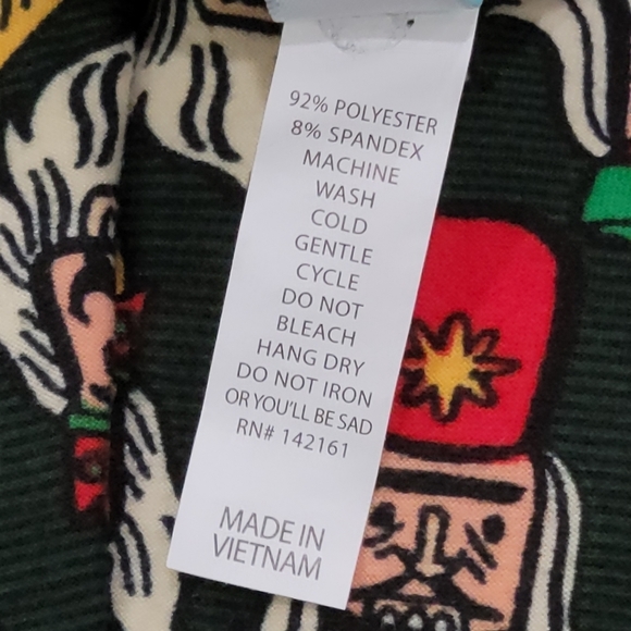 EUC Vintage LuLaRoe Christmas Holiday Nutcracker Leggings size TC2 - Picture 4 of 6